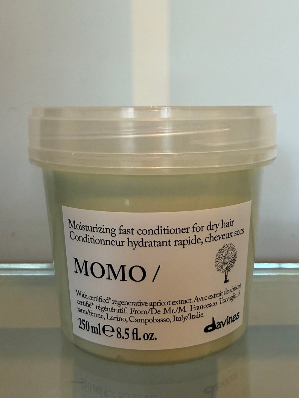 Davines MOMO Conditioner New 250 ml 8.5 oz Moisturizing fast conditioner for dry